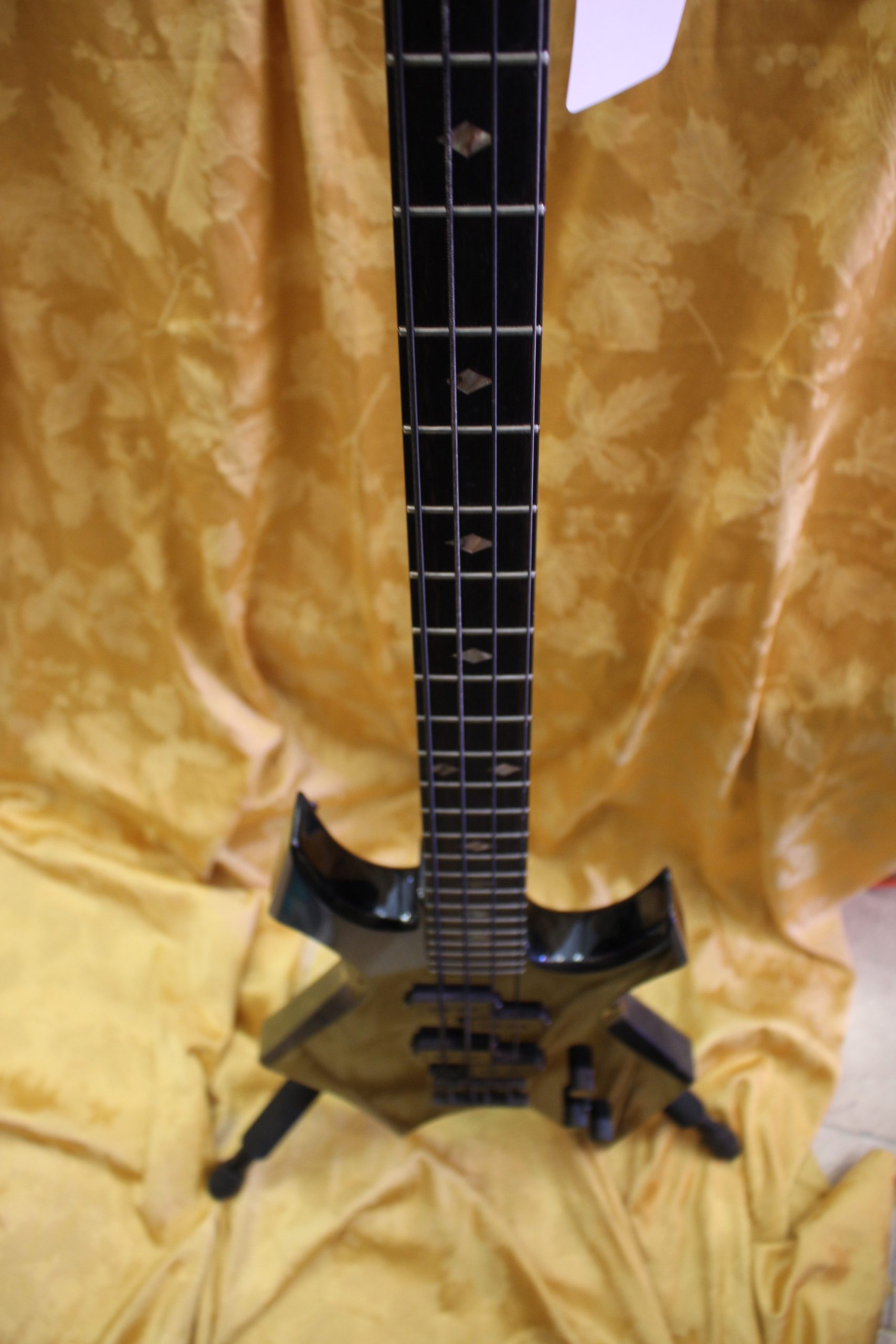 BC Rich Warlock USA Bass Guitar w/HSC 1980s Ted's Pawn Shop BC Rich Warlock USA Bass Guitar w/HSC 1980s Ted's Pawn Shop