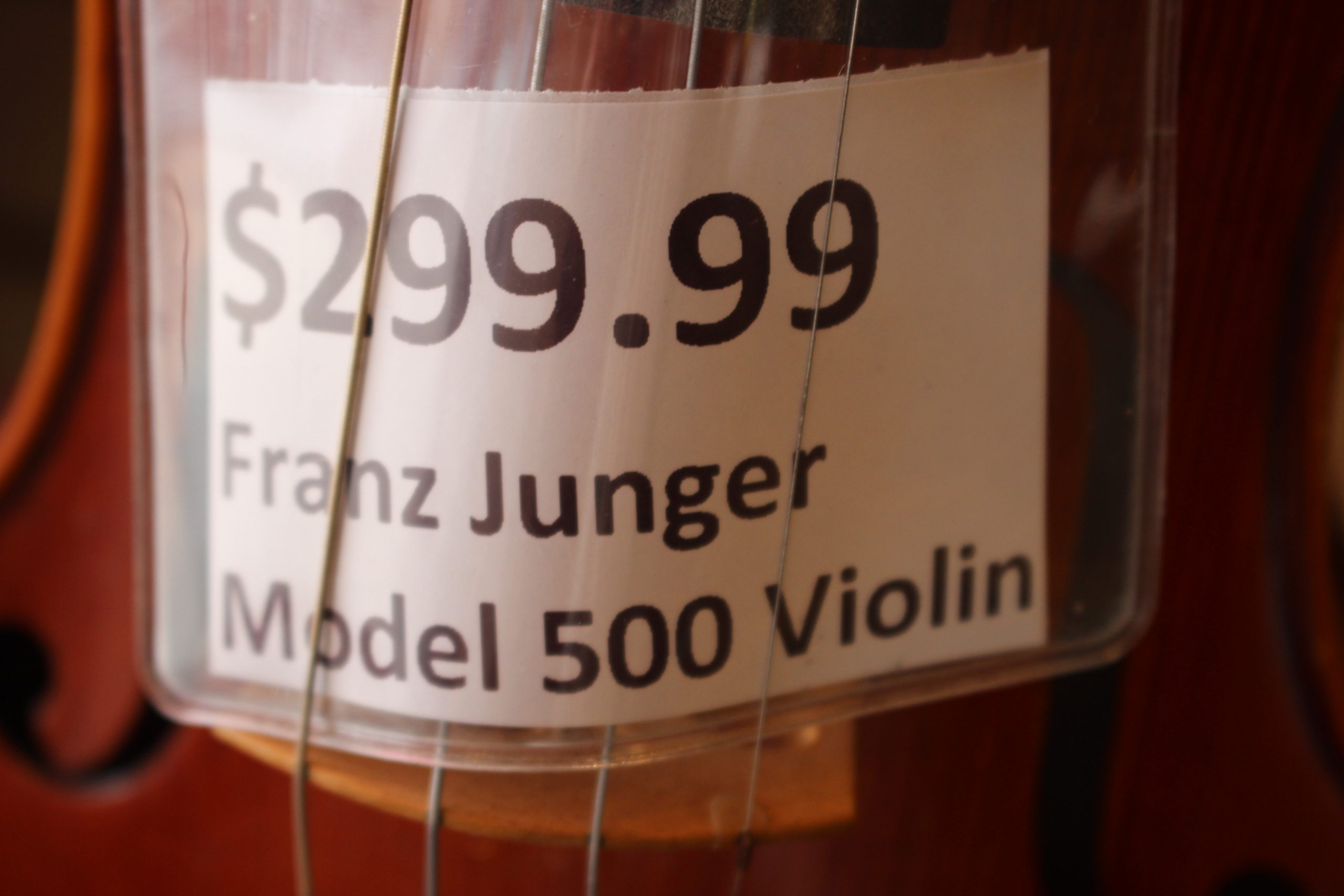 PreOwned Franz Junger Model 500 Violin Ted's Pawn Shop