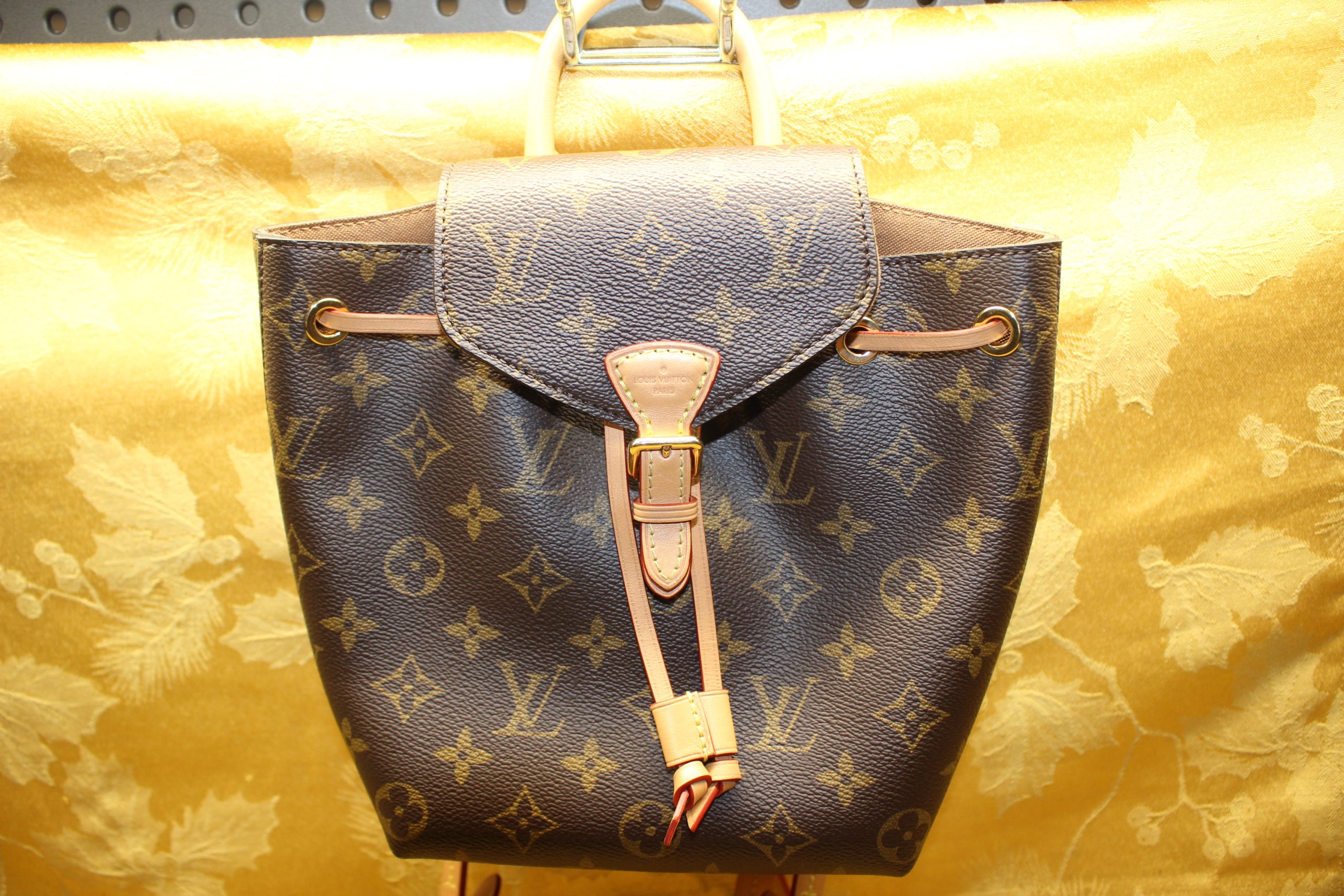 Louis Vuitton M45502 Montsouris BB Monogram Canvas Backpack